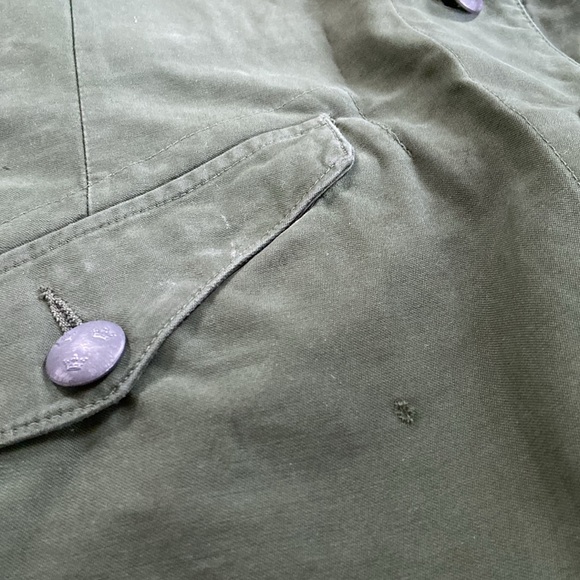 Vintage Swedish M59 jacket from 60s amazing vintage details and style size M - Picture 7 of 9